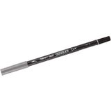 Marvy 1800-12 Gri Çift Uçlu Brush Pen Fırça Kalem