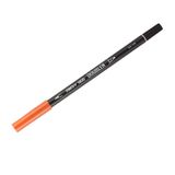 Marvy 1800-49 Parlak Kırmızı Çift Uçlu Brush Pen Fırça Kalem