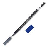Marvy 1800-50 Ultramarin Çift Uçlu Brush Pen Fırça Kalem