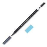 Marvy 1800-53 Soluk Mavi Çift Uçlu Brush Pen Fırça Kalem