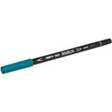 Marvy 1800-73 Camgöbeği Çift Uçlu Brush Pen Fırça Kalem