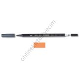Marvy 1800-83 Karamela Çift Uçlu Brush Pen Fırça Kalem