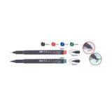 Marvy Asetat Kalemi Ohp M Uç Yeşil 12 Li 2600M-4 (12 Li Paket)