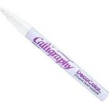 Marvy Decocolor Calligraphy Beyaz Kaligrafi Kalemi 2 mm