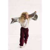 Marvy Kids Marvy Bordo Kargo Cepli Nakışlı Pantolon - 3 - 4 Yaş