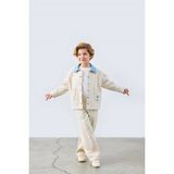 Marvy Milo Gabardin Ceket - 11 - 12 Yaş - Krem