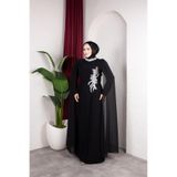 marwella Feray Tesettür Abiye - Siyah