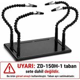 Marxlow ZD-11P 4 Adet Timsah Uçlu Pcb Tutucu - Tabansız - 1 Adet