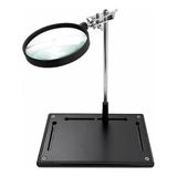 Marxlow ZD-11P Alüminyum Tabanlı Büyüteçli Yardımcı El - Mercek Aparatı Sınırlı Sayıda Siparişte Geçerli "4 Adet Sıkıştırılabilir PCB Kart Tutacağı Mıknatıs" Hediye....