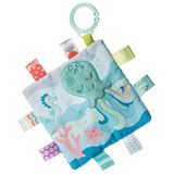Mary Meyer Taggies Crinkle Me Oyuncak Bebek Kağıdı ve Sıyırıcı, 6,5 X 16,5 cm, Uykulu Denizler Ahtapot