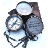 MARY NAUTICAL - Benimle Birlikte Yaşlanın Onun için Yıldönümü Pusula Hediyesi, Karı veya Karı için Romantik Hediye Fikirleri, Evlilik Yıldönümü Süslemeleri, Erkekler için Düğünümüz