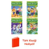 Mary Pope Osborne 4 Kitap Seti + Türk Klasiği Hediye