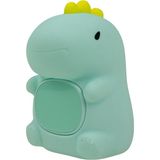 Mary's Dino Rgb Turkuaz LED Gece Lambası ve Çalar Saat - Standart