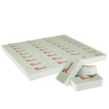 Maryton Mini Tırnak Tamponu Blokları, Tek Kullanımlık Tırnak Parlatıcı Tampon Kiti - Parlatma için Yeşil Tarz, Parlatmak için Beyaz Tarz, 36 Adet