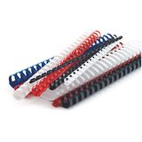 Mas 130000810001 6 mm Çapında Plastik Spiral Beyaz 25 Sayfa Kapasiteli