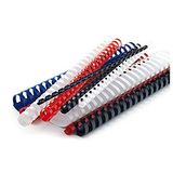 Mas 130000810401 10 mm Çapında Plastik Spiral, Beyaz 65 Sayfa Kapasiteli Beyaz