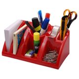 Mas 1438 Desk Kırmızı Organizer Masaüstü Kalemlik