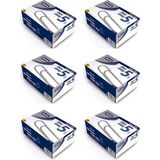 Mas 250 Dev No: 5 cm Nikel Kaplı 50 Adet 6'lı Paket Ataş