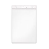 Mas 3512 Plastik Kart Poşeti - Dikey-54X86-Şeffaf Başlık 100 Lü