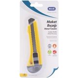 Mas 566 Geniş Metal Ağızlı Maket Bıçağı