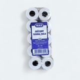 Mas 56X16M Termal Rulo Yazar Kasa Pos Kağıdı 16 Metre / 10 Adet (1 Paket)