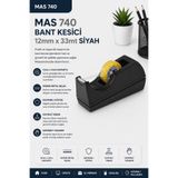 Mas 740 Force 33 mt Siyah Bant Makinesi