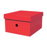Mas 8224 Rainbow Kırmızı Karton Küçük Boy Arşiv Kutusu