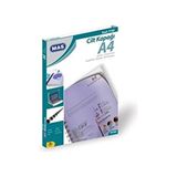 MAS A4 Cilt Kapağı 100 Lü Paket Kırmızı Renk 210x297 mm Ölçülerle Su Geçirmez