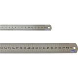 Mas Çelik Cetvel 15 Cm + 50 Cm - 2'li Set
