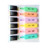 Mas Fosforlu Kalem Pastel Pembe 6422 12Li Paket/Mas