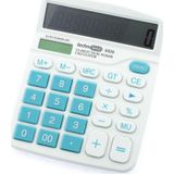 Mas Hesap Makinesi Ofis Tipi Renkli Seri Mavi 6928