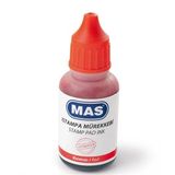 Mas Istampa Mürekkebi 20 Ml Kırmızı