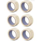 Mas Koli Bantı 45 x 100 Metre Şeffaf Koli Bandı (6 Lı Paket) - standart - 45x100