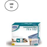 Mas Laminasyon Filmi Parlak 78X102 125 Mic 100 Lü - Belirtilmemiş
