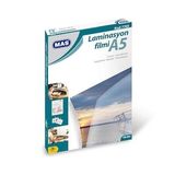Mas Laminasyon Filmi Parlak A5 125 Micron Parlak Laminasyon Filmi 100 Lü Paket