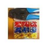 Mas MAS Izoleli Çatal Kablo Ucu Terminal Pabuç 0.5-6 mm 325 Adet + Yyt-7 Sıkma Pensesi