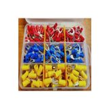 Mas MAS Izoleli Çatal Tip Terminal Pabuç - Kablo 1.5-6 mm Arası 325 Parça
