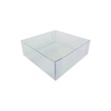 Mas Mutfak Şeffaf Asetat Kutu 10 Adet 8X8X3 cm