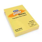 Mas Postit 100 Yaprak 51X76 Yapışkanlı Not Kağıdı Sarı - 3 Adet