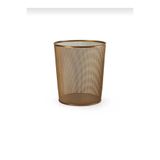 Mas Rose Gold Metal File Çöp Kovası 10 Litre
