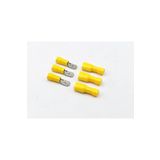 Mas Tam Izoleli Dışı Faston + Erkek Terminal Pabuç 4-6 Mm2 Kabloya Göre (40 Adet)