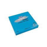 Mas Yapışkanlı Not Kağıdı 76X76 Neon 100 Sayfa Mavi 3658M (12 Li Paket)