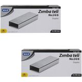 MAS Zımba Teli No: 24/6 Beyaz 20'li Paket Uzun Süreli Kullanım İçin Güvenilir Çözüm
