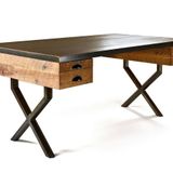 Masa Ayağı Çekmeceli Masa Ayağı X Tasarım 60 Cm