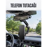 Masa Dostu Araç Dikiz Aynası Telefon Tutucu Ayarlanabilir Katlanabilir Navigasyon Telefon Standı