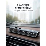 Masa Dostu Araç Ön Cam Nemlendirici Telefon Numarası Gösterme Aparatı LED Işıklı Yeni Nesil Tdms-07 - Renkli - 1