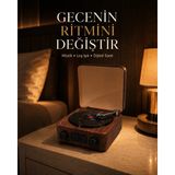 Masa Dostu Gece Lambası Bluetooth Hoparlör Dijital Saat Çok Fonksiyonlu Su Dalgası Işıklı Tdms-07 - 1