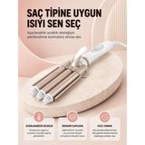 Masa Dostu Her Saç Tipine Uygun, Hızlı Isınan Bukle Yapıcı – Evde Kuaför Kalitesinde Sonuç Yeni Nesil - Renkli - 1