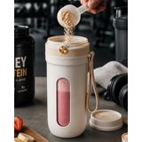 Masa Dostu Taşınabilir Şarjlı Blender Smoothie ve Buz Kırıcı Özellikli 350 ml Tdms-07 - Renkli