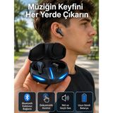 Masa Dostu Wireless Gaming Kulaklık Mikrofonlu Bluetooth Oyuncu Kulaklığı Tdms-07 - Renkli - 1